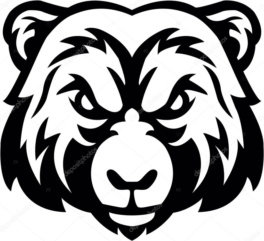 Bear symbol illustration — Stock Vector © funwayillustration 82979540