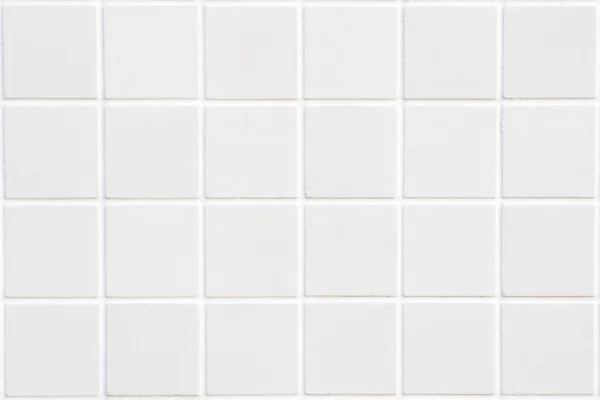 White ceramic tile with 24 squares in rectangular form