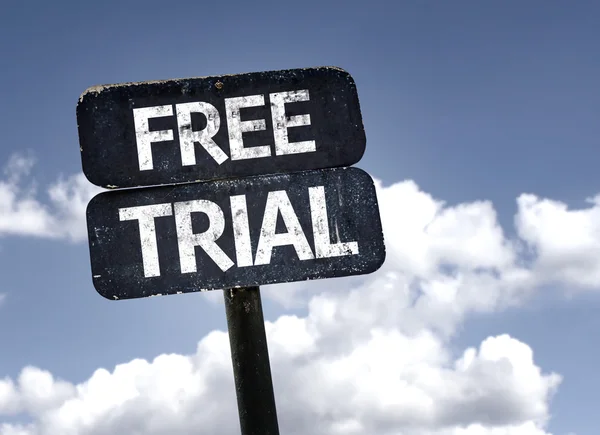 Free Trial sign