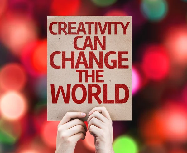 Creativity Can Change The World card