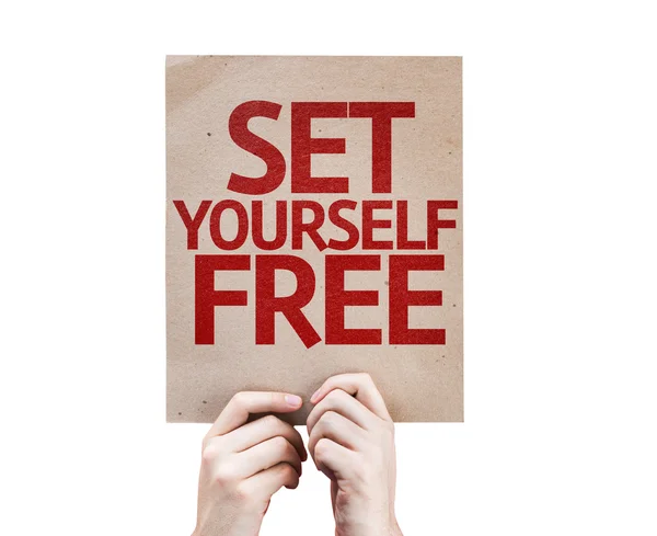 Set Yourself Free card