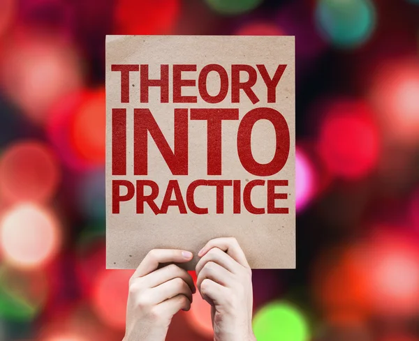Theory Into Practice card