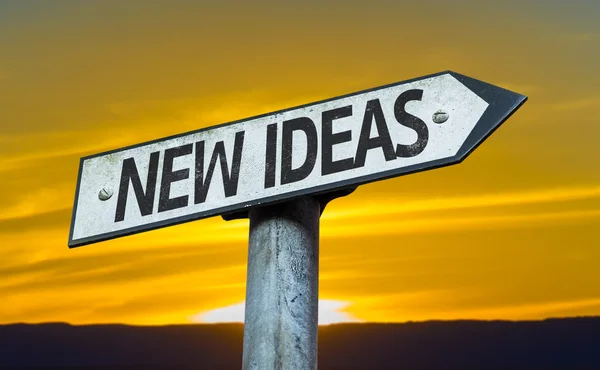 New Ideas sign