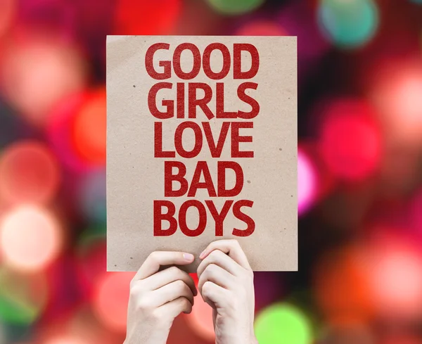 Good Girls Love Bad Boys card