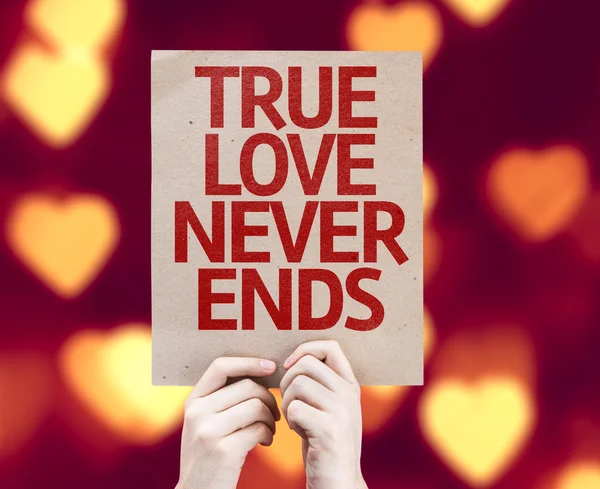 True Love Never Ends card