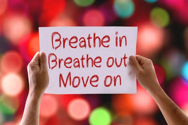 Breathe In Breathe Out Move On card