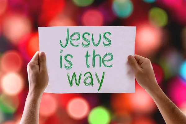 Jesus is the Way card