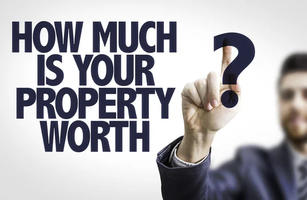 Text: How Much is your Property Worth?