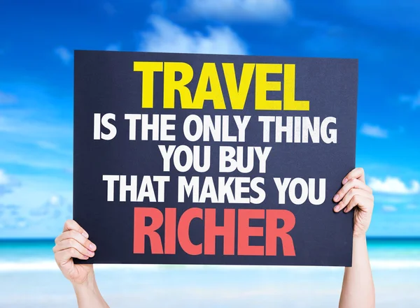 Travel is the Only Thing  card