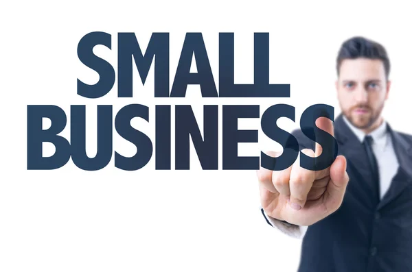 Text: Small Business
