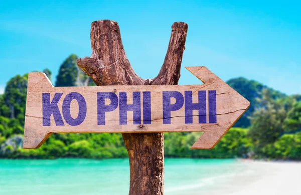 Ko Phi Phi wooden sign