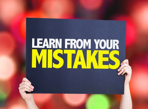 Learn From Your Mistakes