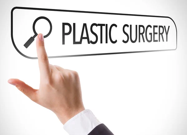 Plastic Surgery written in search bar