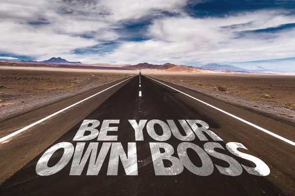 Be Your Own Boss on desert road