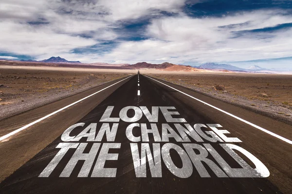 Love Can Change the World on road