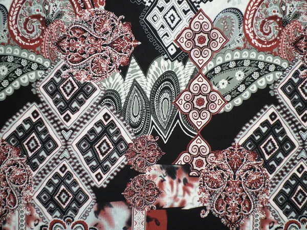 Abstract motif cloth