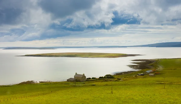 Typical landscape in Orkney Island, Scotland