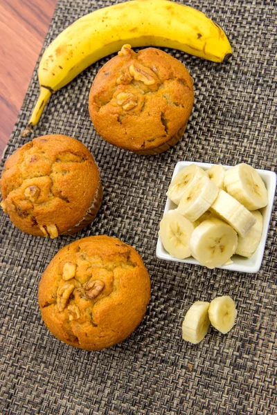 Banana nut muffins