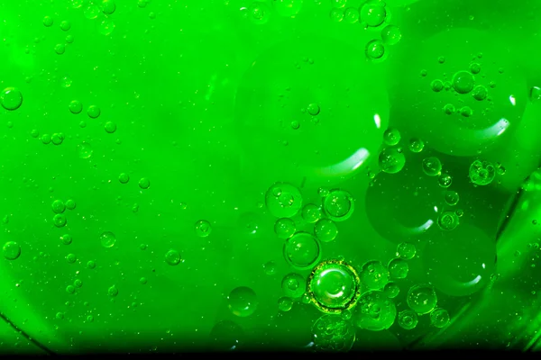 Abstract green Bubbles Of Water