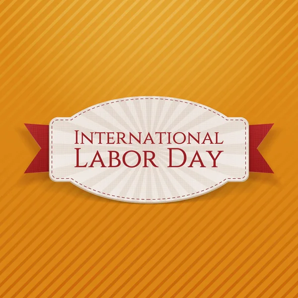 International Labor Day white paper Card