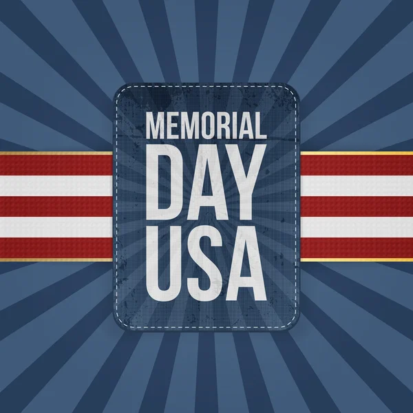 Memorial Day Usa Holiday Sign