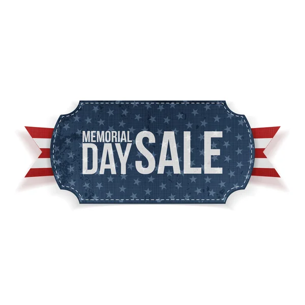 Memorial Day Sale textile Label and Ribbon
