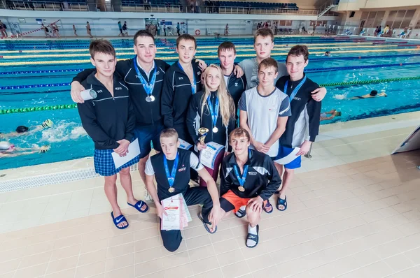 Championship of Perm Krai in swimming.