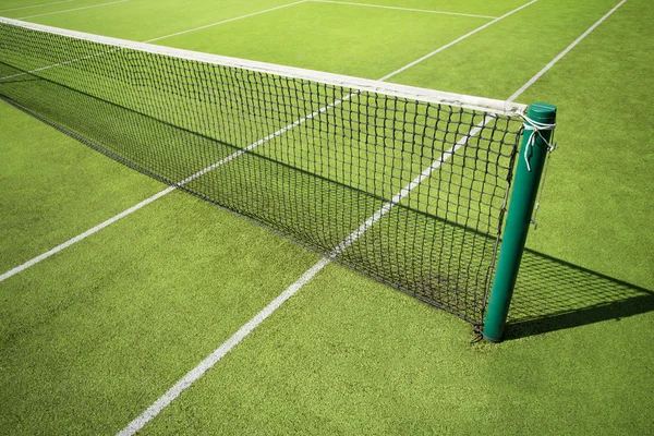 Tennis court view