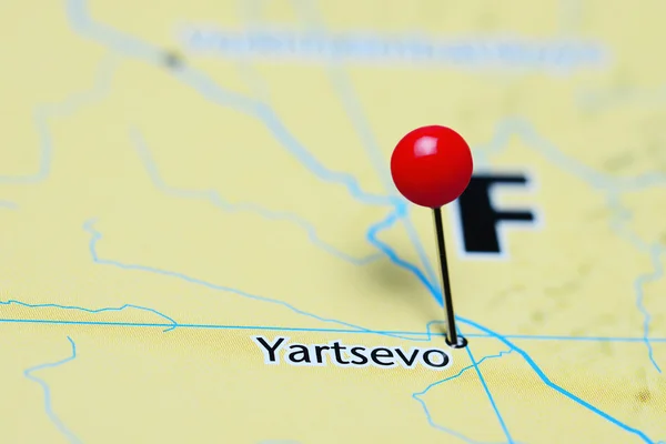 Yartsevo pinned on a map of Russia