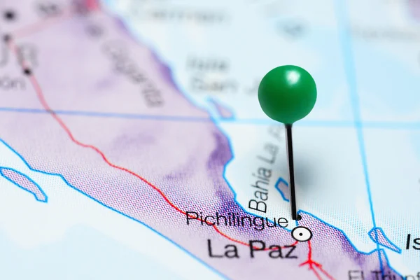 Pichilingue pinned on a map of Mexico