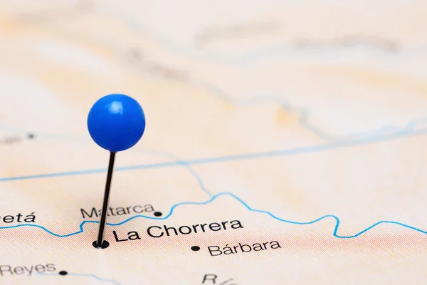 La Chorrera pinned on a map of America