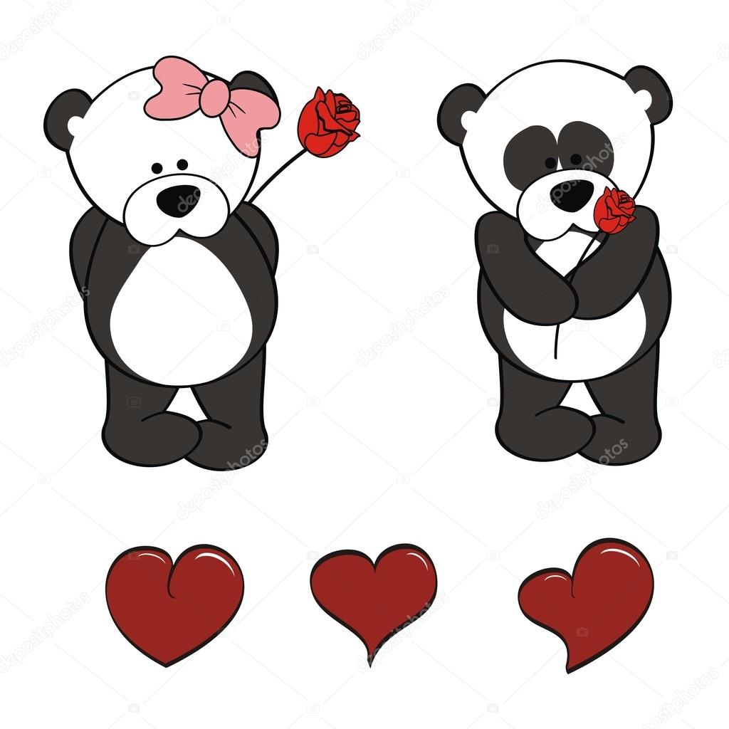 depositphotos Panda bear baby cute cartoon