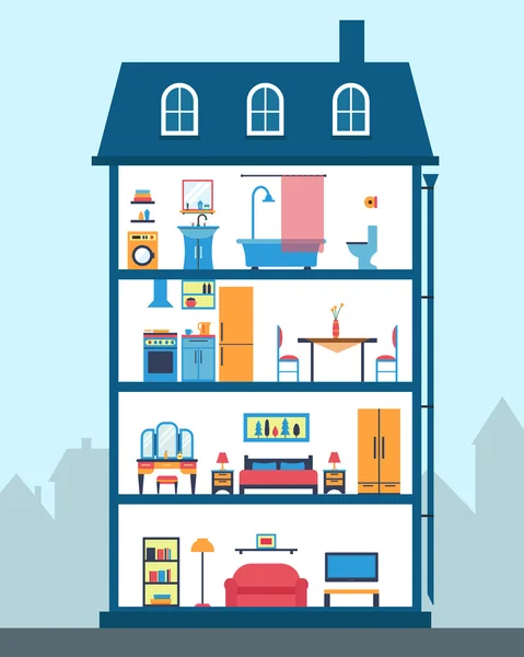 House plan Stock Vectors, Royalty Free House plan Illustrations
