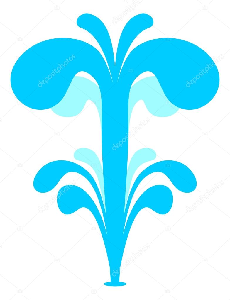 Fuente de agua — Archivo Imágenes Vectoriales #58100001