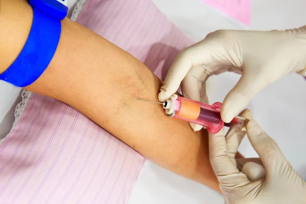 Young Woman Having Blood Test