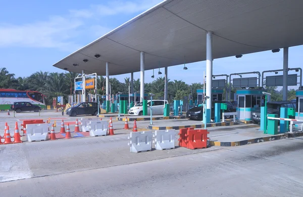 Freeway toll gate Malaysia