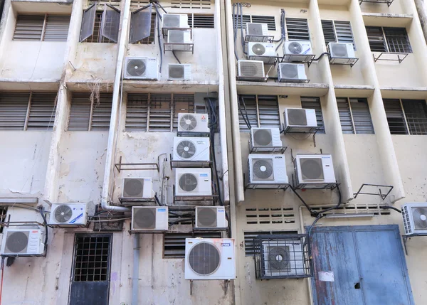 Global warming and Air Conditioning unit