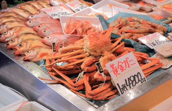 Seafood market Ishikawa Japan