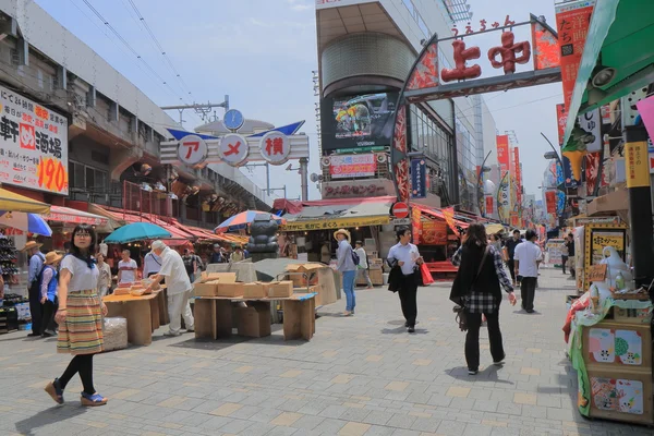 Ameyoko shopping arcade Tokyo Japan