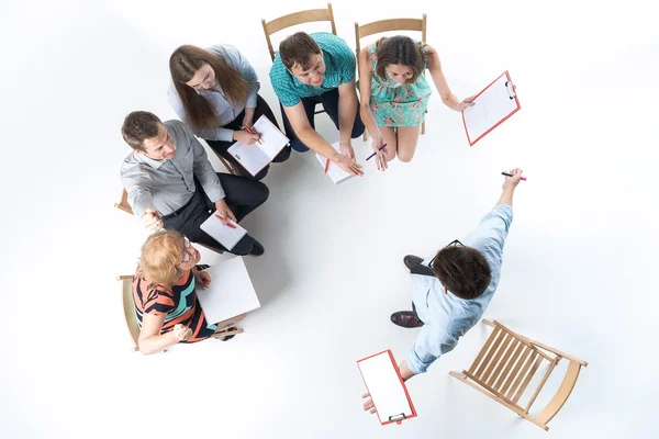 Group of Business People in a Meeting