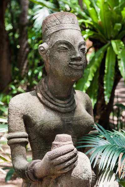 Statues in  modern luxury hotel, Samui, Thailand