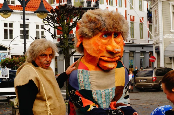 Colorful norwegian troll