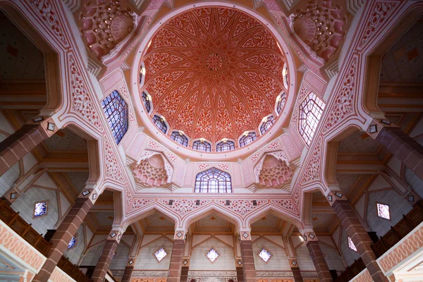 Inside the Putra Mosque, Putrajaya