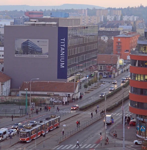 Cityscape of Brno, second largest city in Czech