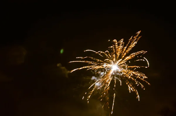Firework rocket happy new year