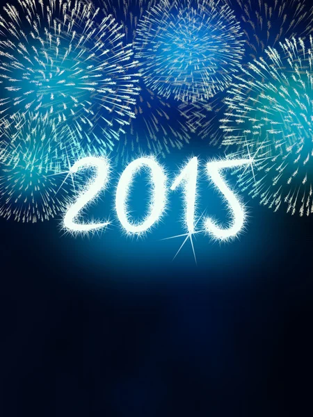 Firework 2015 happy new year