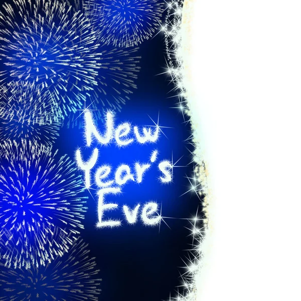 New years eve anniversary firework celebration party blue