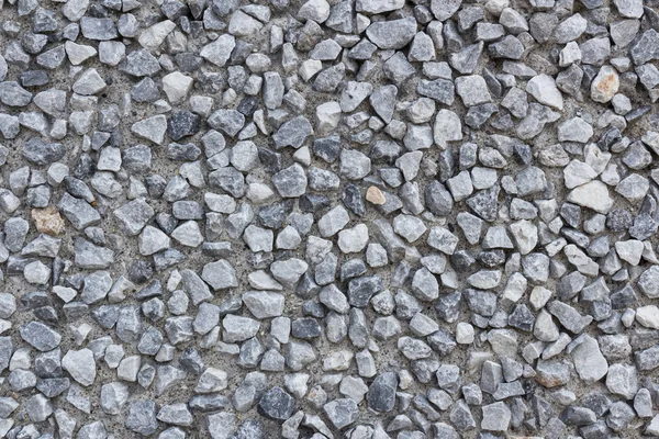 Hard surface of small pebble concrete