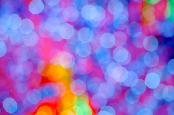 Abstract colorful blur de focused background black