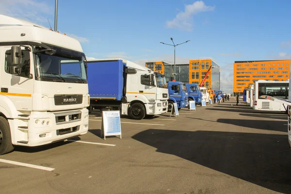 Trucks exhibited in a number of Exam